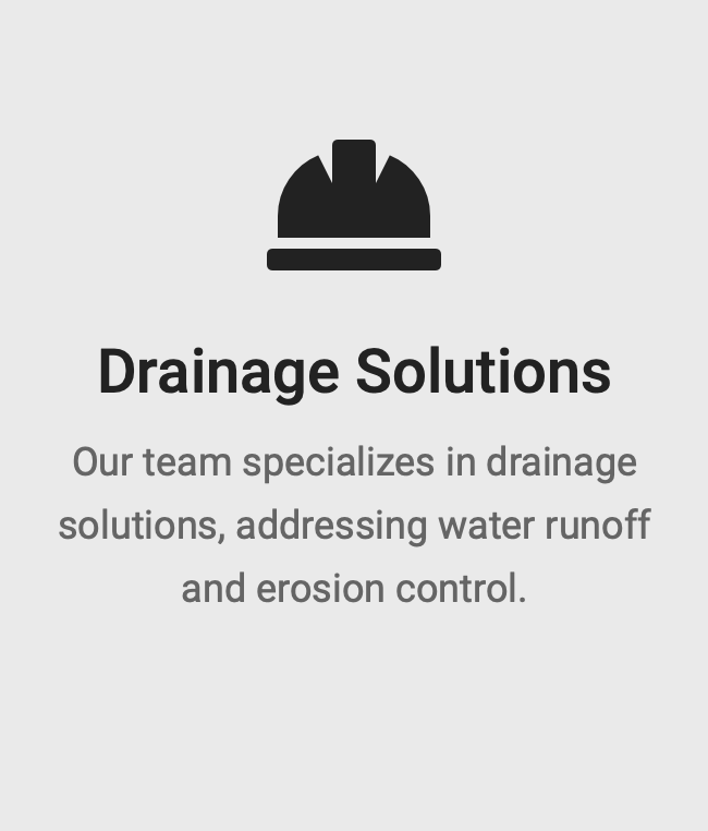 Drainage solutions
